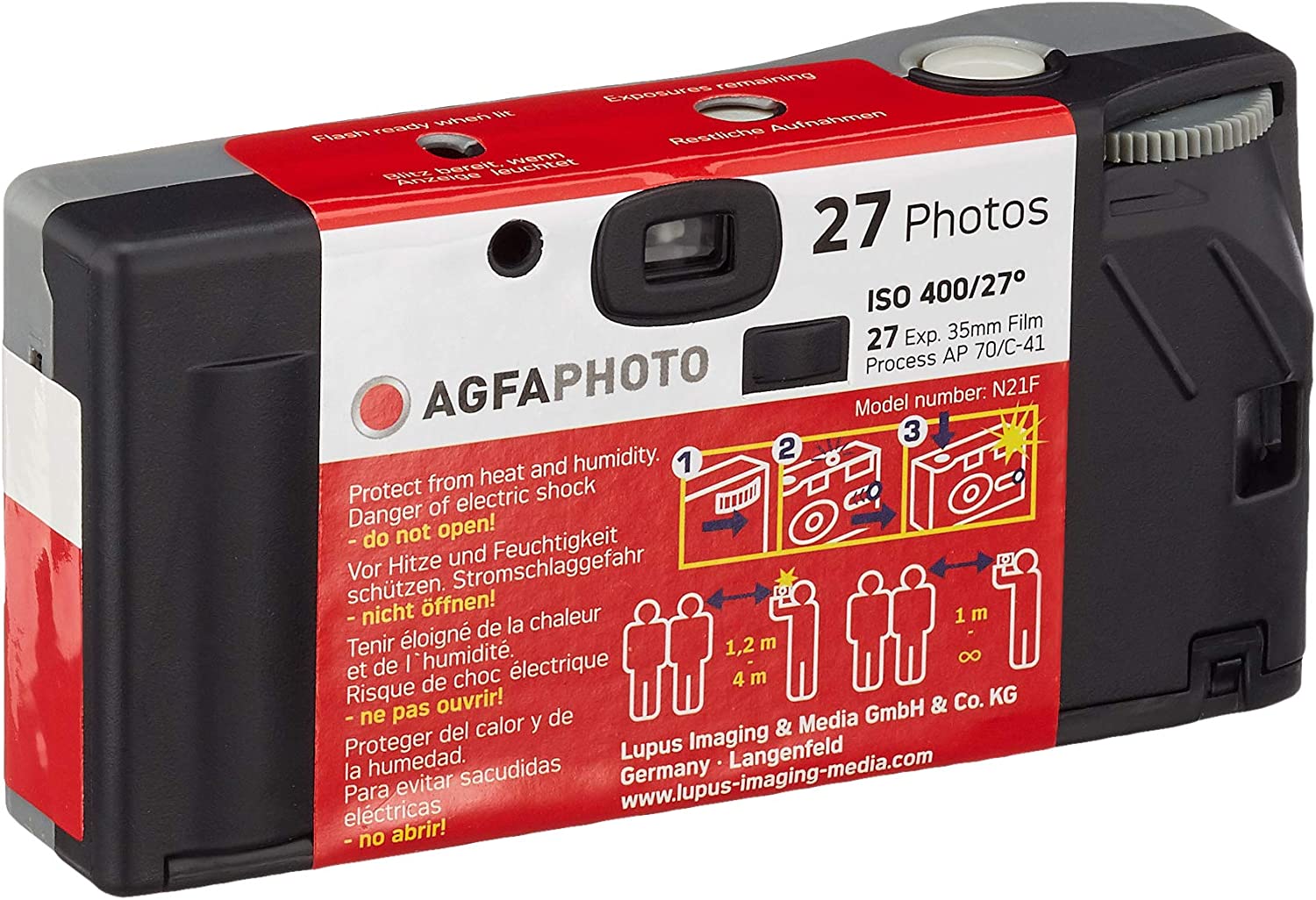 AgfaPhoto LeBox 400 Flash - Expiry March 2025 3